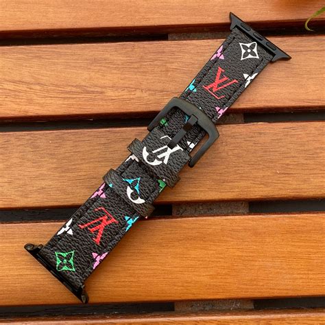 lv apple watch strap price|authentic Lv Apple Watch band.